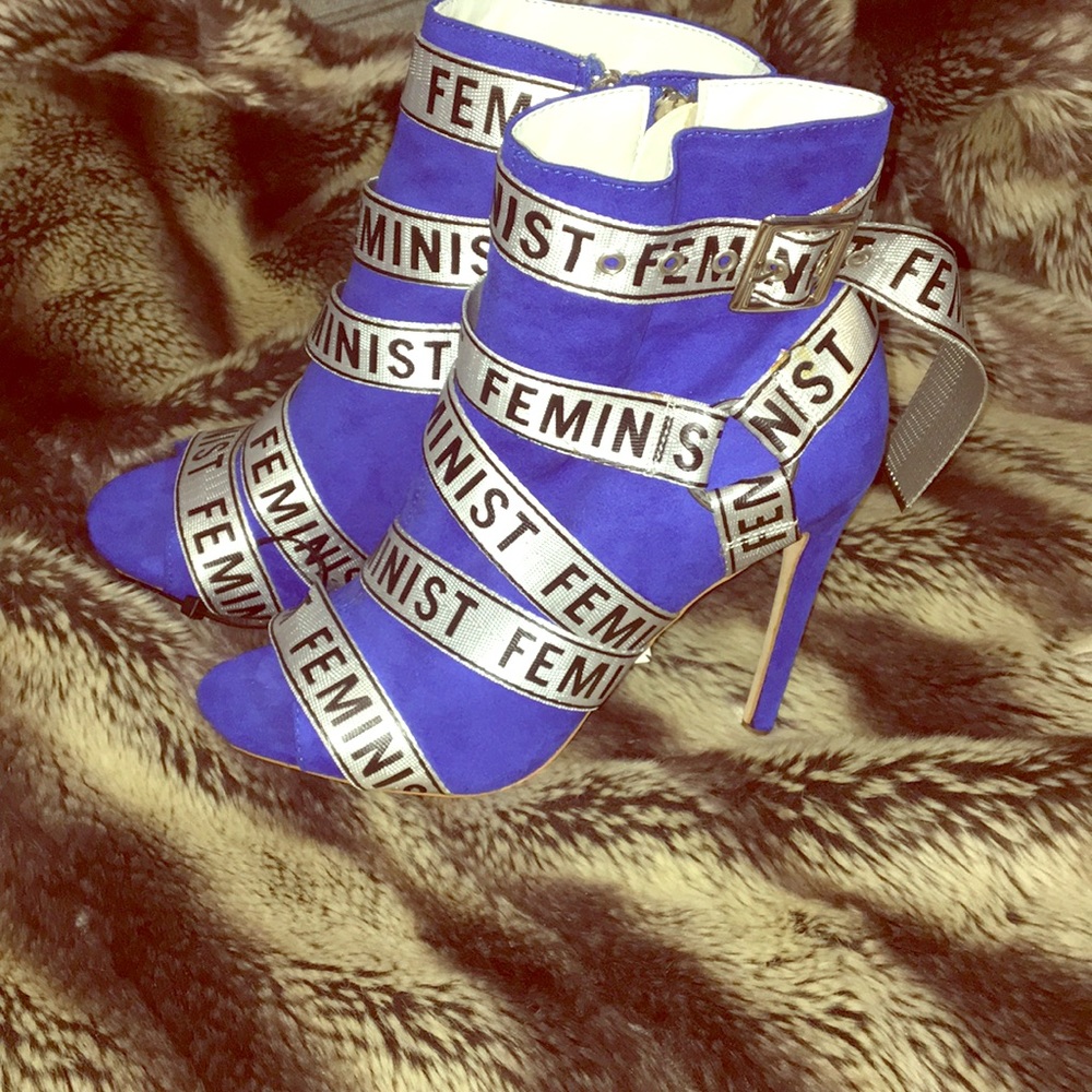 Feminist heels